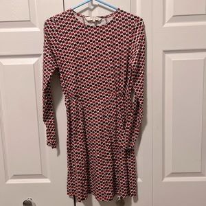 organic cotton apple print dress